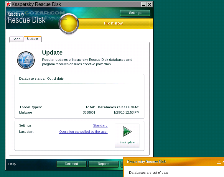 Kaspersky Rescue Disk 10.0.32.17 Build 2014.06.15 (ISO)   USB