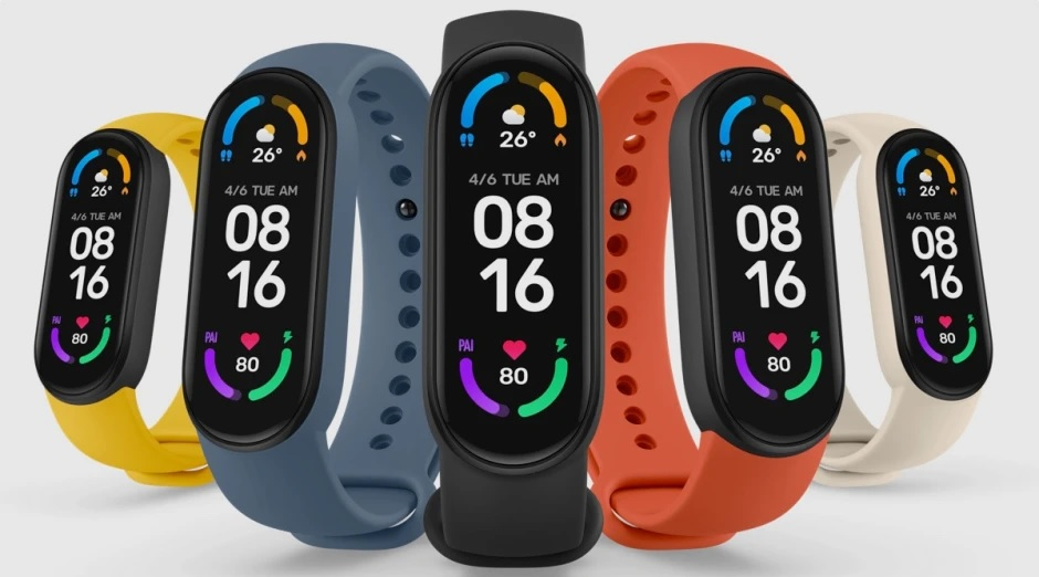 شیائومی می اسمارت بند 6 Mi Smart Band 6 دستبند هوشمند دستبند هوشمند شیائومی