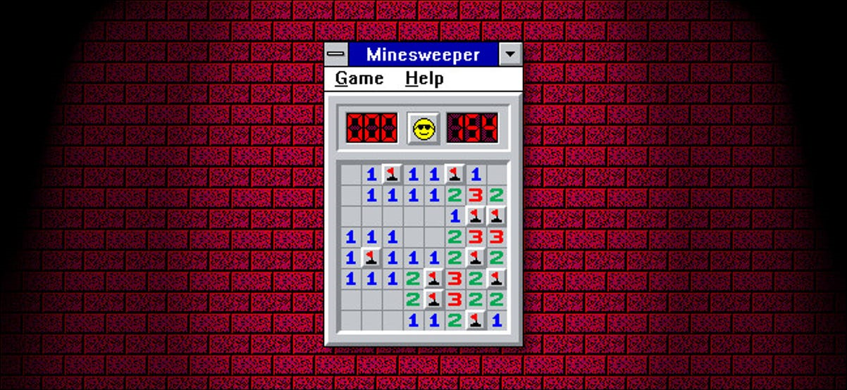Minesweeper بازی مایکروسافت ویندوز بازی Minesweeper