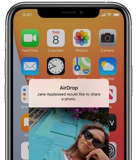 ایردراپ اپل AirDrop