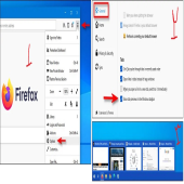 نحوه مشاهده پیش نمایش تب های فایرفاکس در تسک بار ویندوز 10