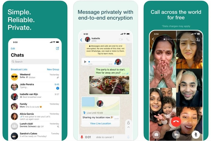واتس اپ شبکه اجتماعی WhatsApp iOS سیستم عامل iOS