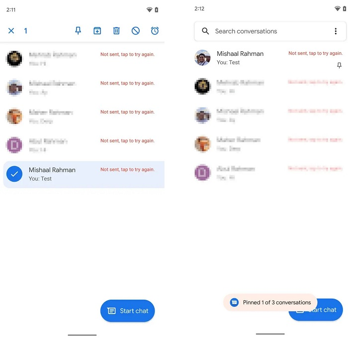 گوگل Google Messages گوگل مسجز
