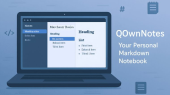 QOwnNotes: نرم‌افزار یادداشت‌برداری امن با قابلیت همگام‌سازی ابری و پشتیبانی از مارک‌داون