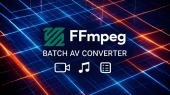 تبدیل گروهی ویدیو و صدا با نسخه جدید FFmpeg Batch AV Converter و پشتیبانی از H266