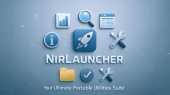 مجموعه ابزارهای رایگان NirLauncher: جعبه‌ابزار قابل حمل برای عیب‌یابی ویندوز!