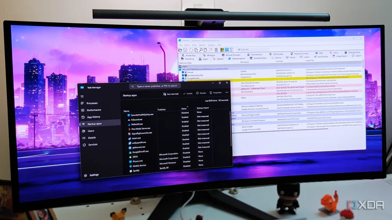 ابزار رایگان مایکروسافت، اپهای استارتاپ پنهان از Task Manager را آشکار میکند
