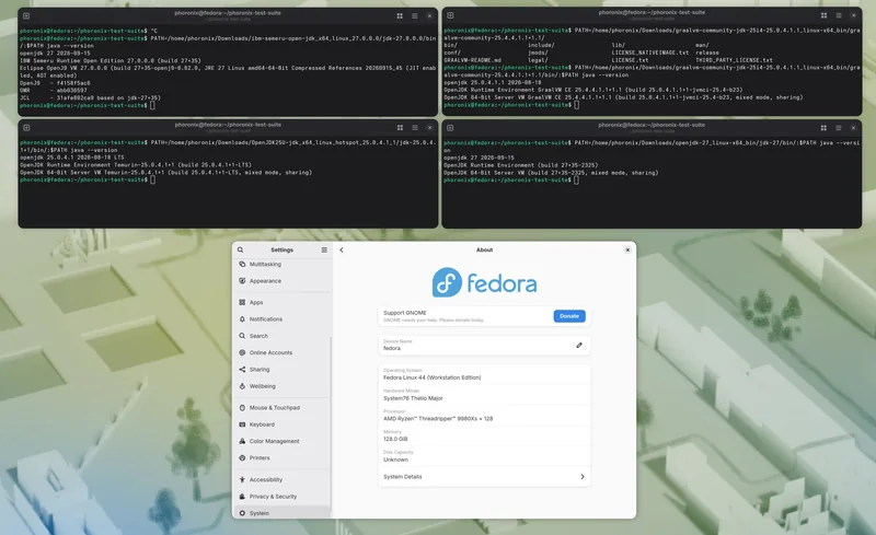 نبرد ماشینهای مجازی جاوا؛ مقایسه عملکرد OpenJDK با GraalVM، Temurin و Semeru