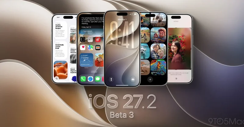 انتشار سومین بتای توسعهدهندگان iOS 27.2 اپل با اپلیکیشن بازطراحیشده Health
