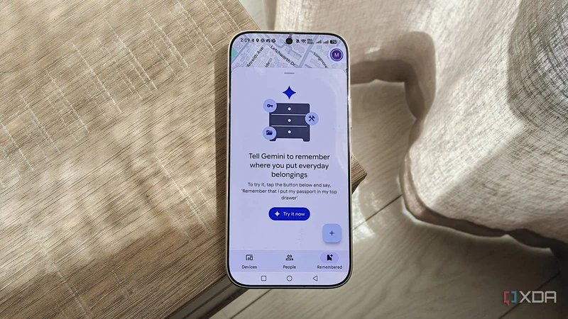 قابلیت Remembered در اپلیکیشن Find Hub گوگل؛ راهی ساده برای ثبت محل نگهداری اشیاء