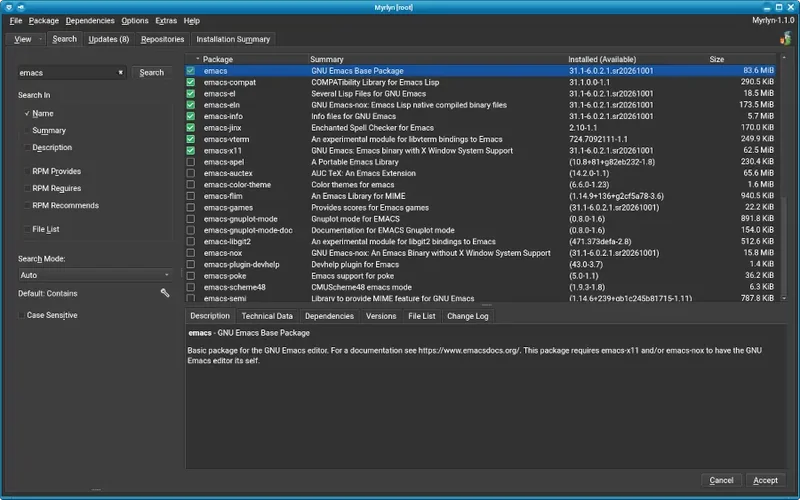 انتشار Myrlyn 1.1؛ مدیر بسته گرافیکی SUSE و openSUSE به‌روزرسانی شد