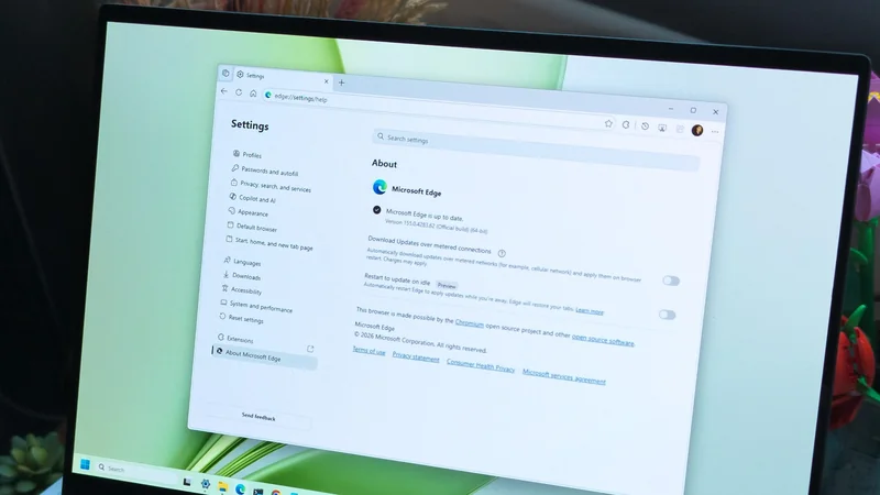 مایکروسافت بهروزرسانی بدون ریاستارت مرورگر Edge را آزمایش میکند