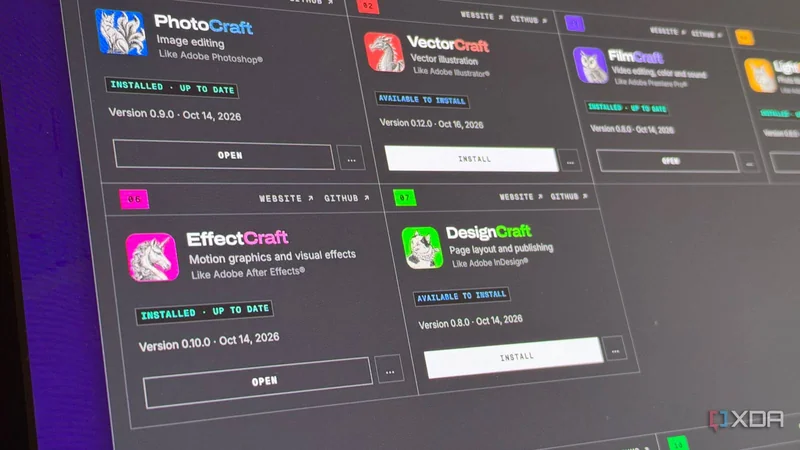 مجموعه متن‌باز ArtCraft با هوش مصنوعی؛ جایگزین تقریباً آماده برای ادوبی