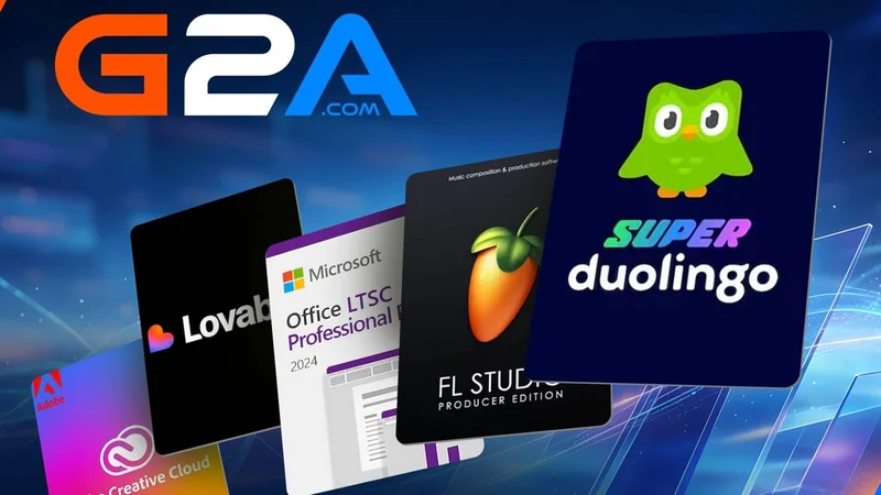 تخفیفهای ویژه G2A روی آفیس ۲۰۲۴، ادوبی کریتیو کلود و FL Studio