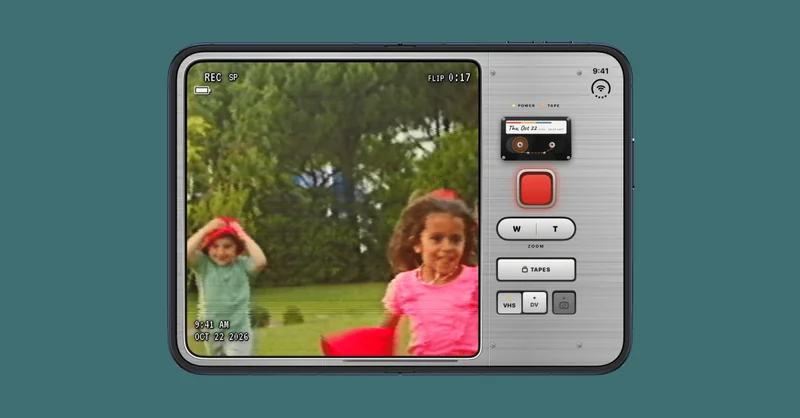 Flipcorder؛ ضبط ویدیوی رترو روی آیفون با تجربه دوربین فیلمبرداری