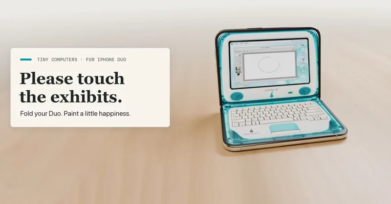 اپلیکیشن Tiny Computers آیفون را به مکهای کلاسیک مینیاتوری تبدیل میکند