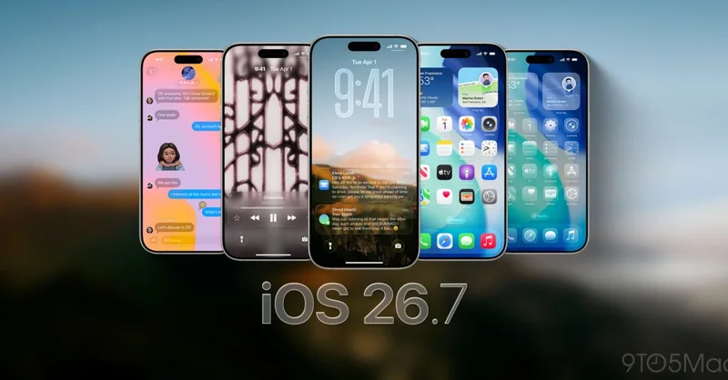 اپل iOS 26.7.2 را با وصله‌های امنیتی برای آیفون‌های دارای iOS 26 منتشر کرد