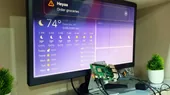 تبدیل مانیتور قدیمی به داشبورد خانوادگی با رزبری‌پای و نرم‌افزار متن‌باز