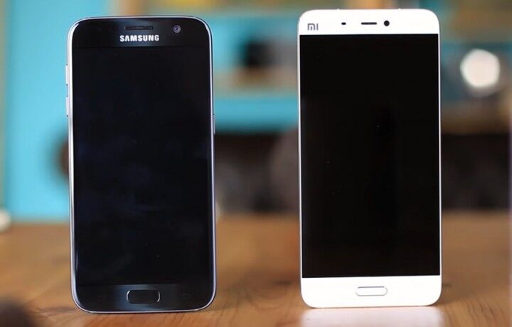 شیائومی‌می6 سامسونگ گلکسی‌اس8