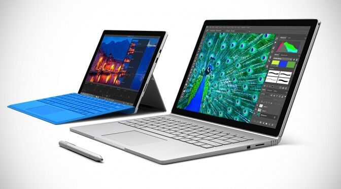 مایکروسافت لپ‌تاپ سرفیس سرفیس‌پرو