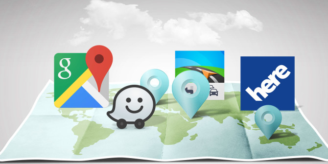جی‌پی‌اس مسیریابی اندروید گوگل گوگل‌مپس