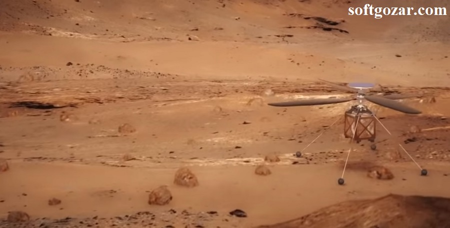 مریخ ناسا فضا فضانوردی فضانورد هلیکوپتر