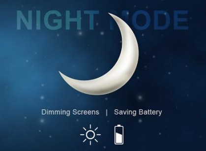 اپلیکیشن اندروید حالت شب Night Mode گوگل پلی استور