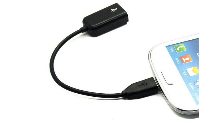 OTG USB گوشی اندروید کابل کیبورد ماوس صفحه کلید هارد