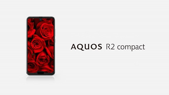 شارپ ناچ شارپ Aquos R2 Compact Sharp Aquos R2 Compact