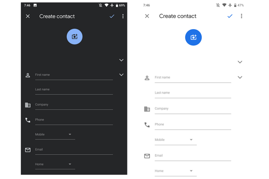 گوگل اندروید اپلیکیشن نرم‌افزار Google Contacts اپلیکیشن مخاطبان گوگل نرم‌افزار مخاطبان گوگل