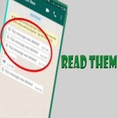 چگونگی خواندن پیام‌های حذف شده در واتس‌اپ
