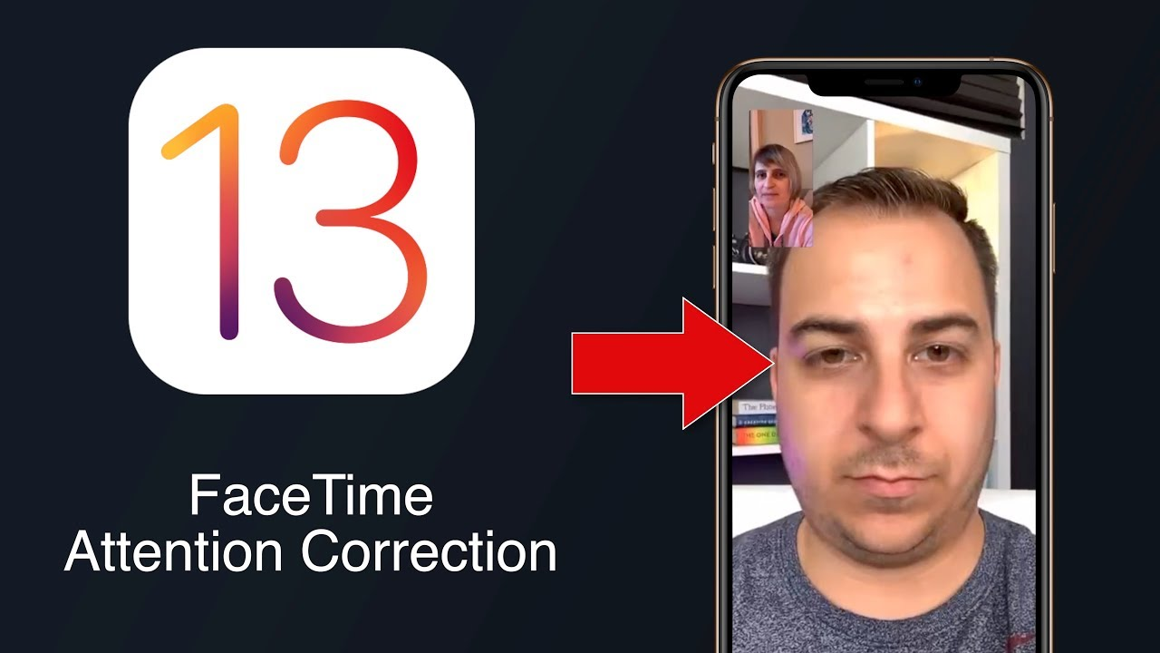 iOS iOS 13 اپل سیستم عامل Attention Correction