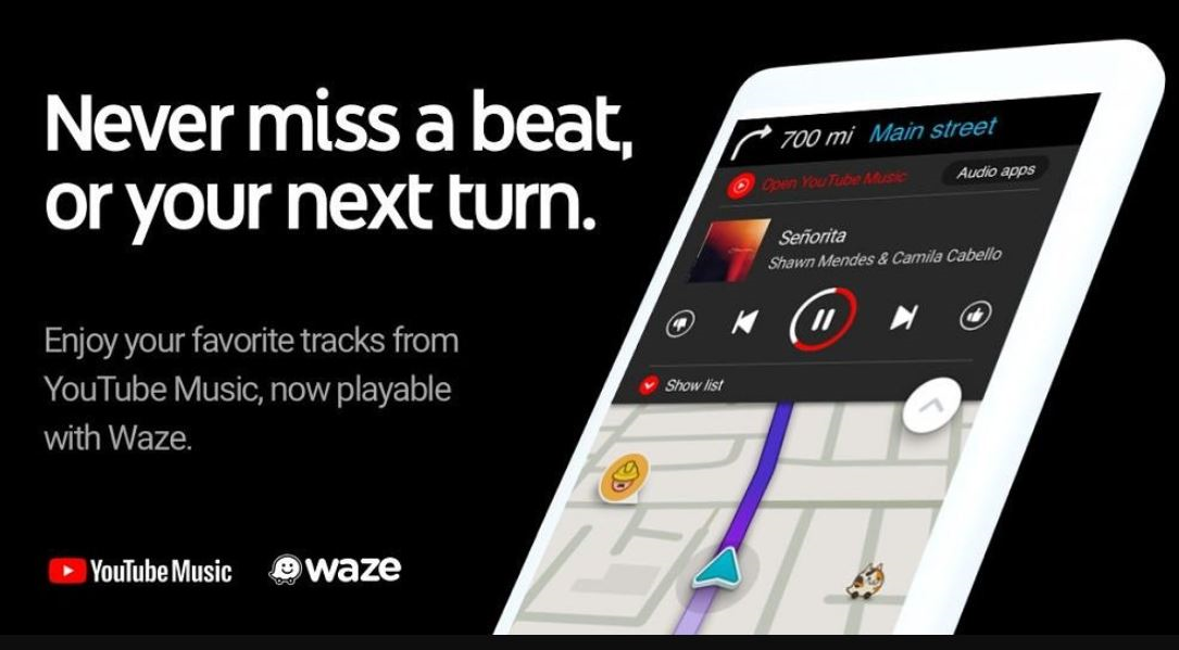 Waze یوتیوب یوتیوب موزیک