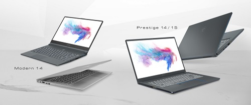 MSI لپ‌تاپ MSI Prestige 14 Prestige 15 Modern 14