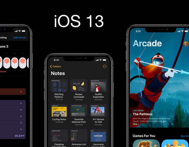 اپل iOS 13 iOS سیستم عامل سیستم عامل iOS