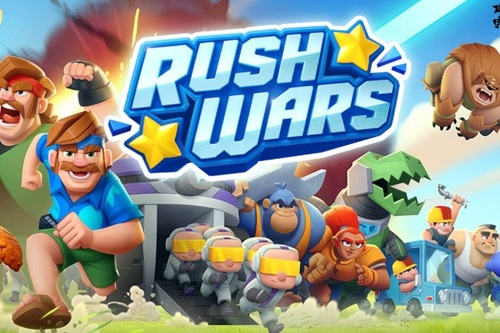 بازی Rush Wars کلش آف کلنز بتل رویال گیمینگ