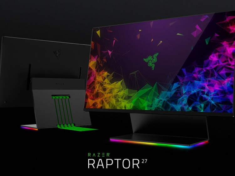 Razer Razer Raptor مانیتور گیمینگ Razer شرکت Razer گیمینگ