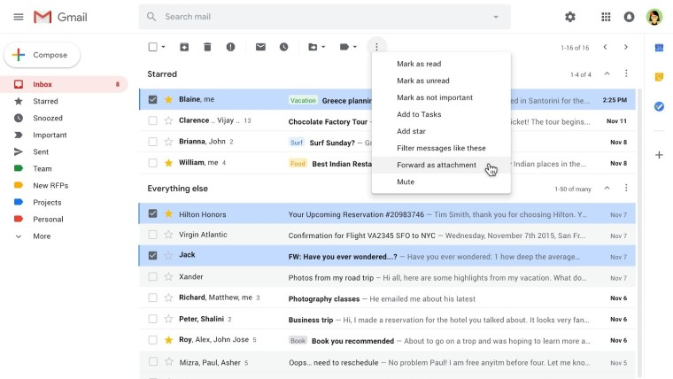 Gmail جیمیل گوگل ایمیل نرم‌افزار
