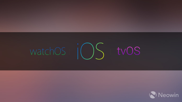 اپل WatchOS tvOS iOS iPadOS