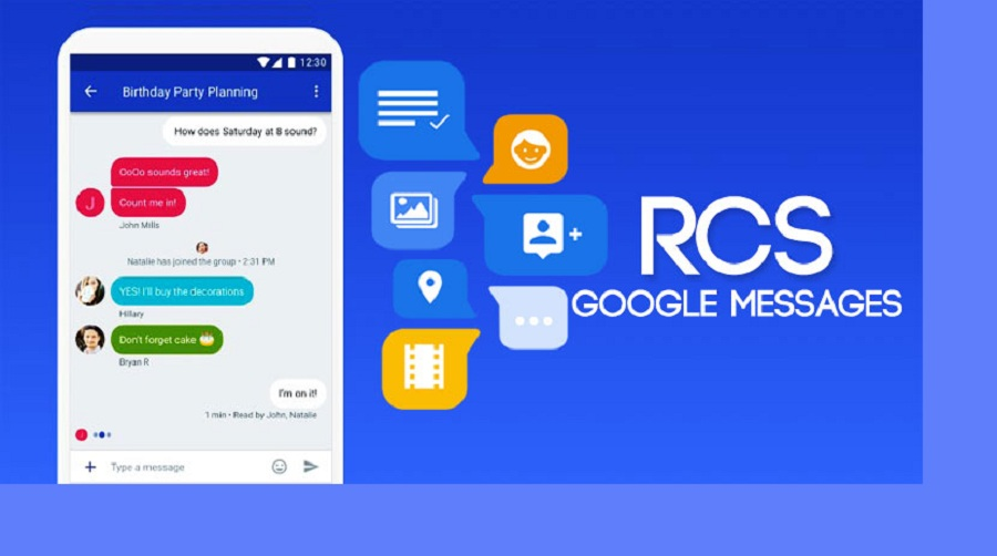 مایکروسافت سامسونگ گلکسی Your Phone RCS