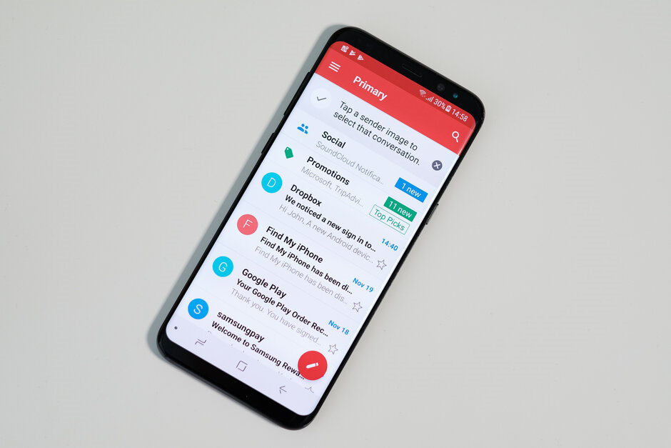 گوگل جیمیل Gmail اپلیکیشن نرمافزار