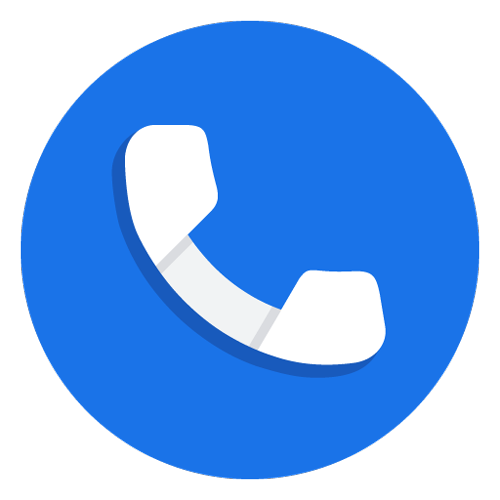 Google Phone گوگل اندروید نرم افزار برقراری تماس اپلیکیشن برقراری تماس