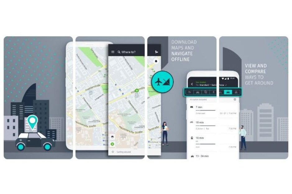Here WeGo هواوی گوگل مپس گوگل اپ گالری