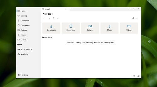 Files UWP ویندوز ویندوز 10 فایل اکسپلورر مایکروسافت