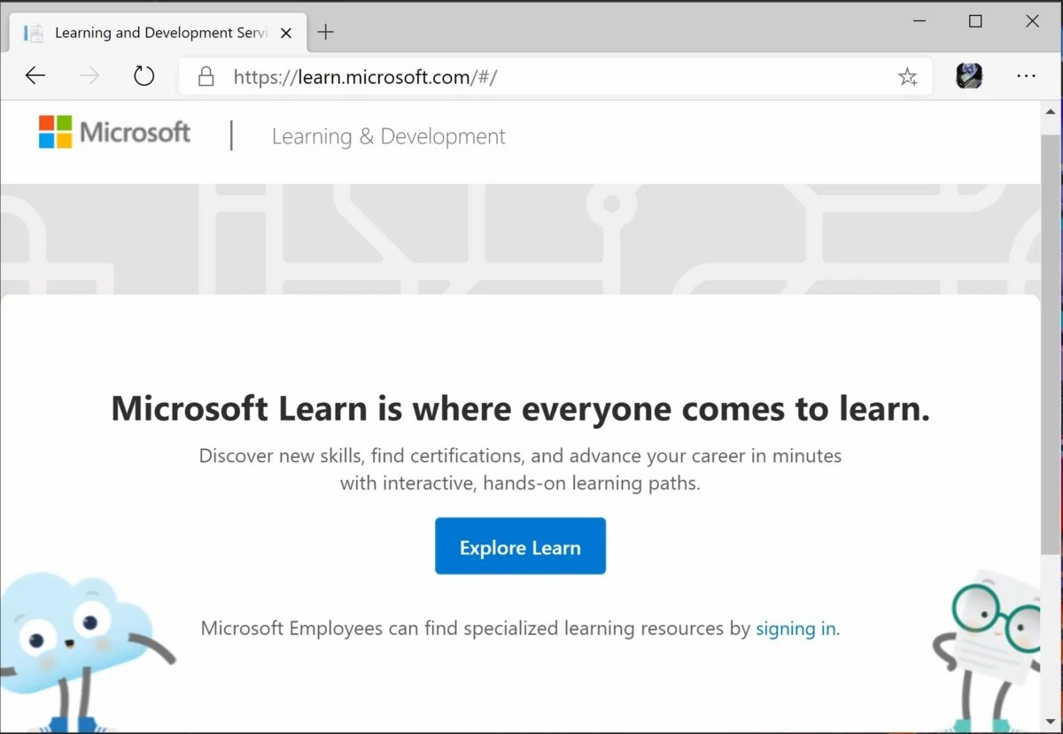 مایکروسافت Microsoft Learn سایت آموزشی مایکروسافت