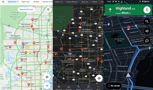 گوگل مپس گوگل Google Maps Maps اپلیکیشن مسیریابی گوگل