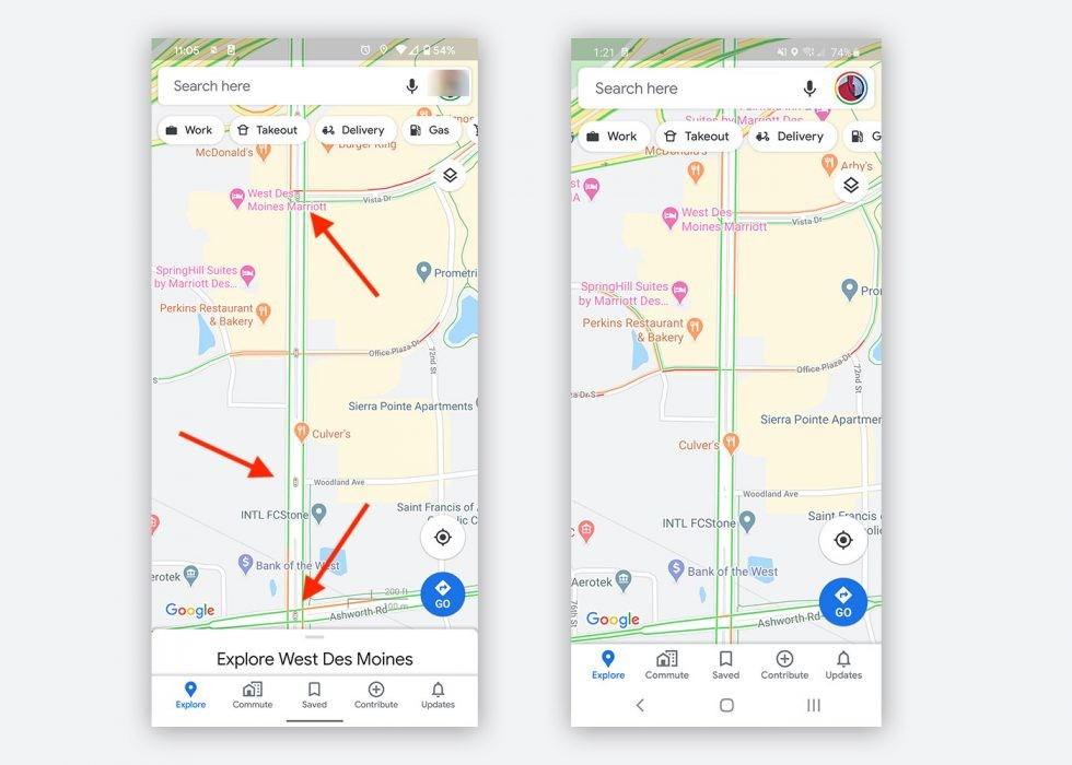گوگل مپس گوگل Google Maps اندروید iOS
