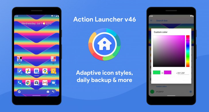 لانچر لانچر اکشن اکشن لانچر Action Launcher اندروید