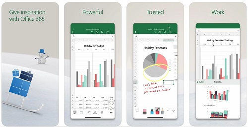 مایکروسافت اکسل Excel iPadOS Microsoft Excel