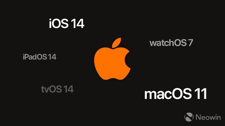 اپل iOS iPadOS tvOS watchOS